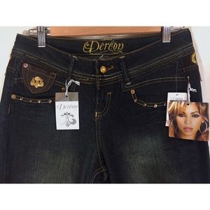 TO GOOD TO BE TRUE Golden Dereon jeans size 7/8